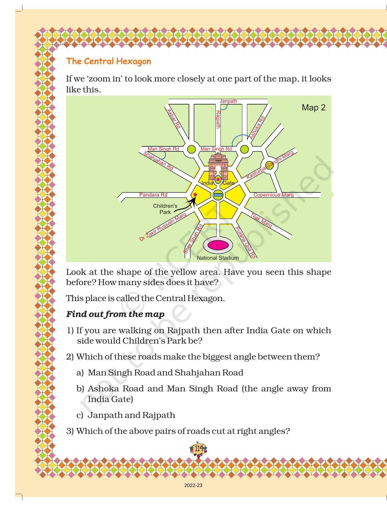 NCERT Book for Class 5 Maths Chapter 8 Mapping Your Way - Page 3