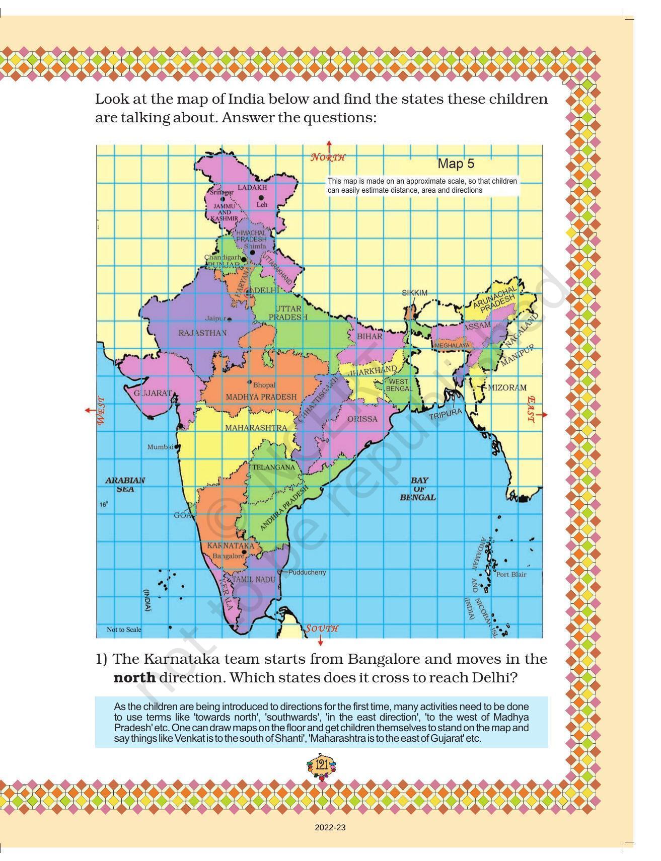 NCERT Book for Class 5 Maths Chapter 8 Mapping Your Way - Page 10