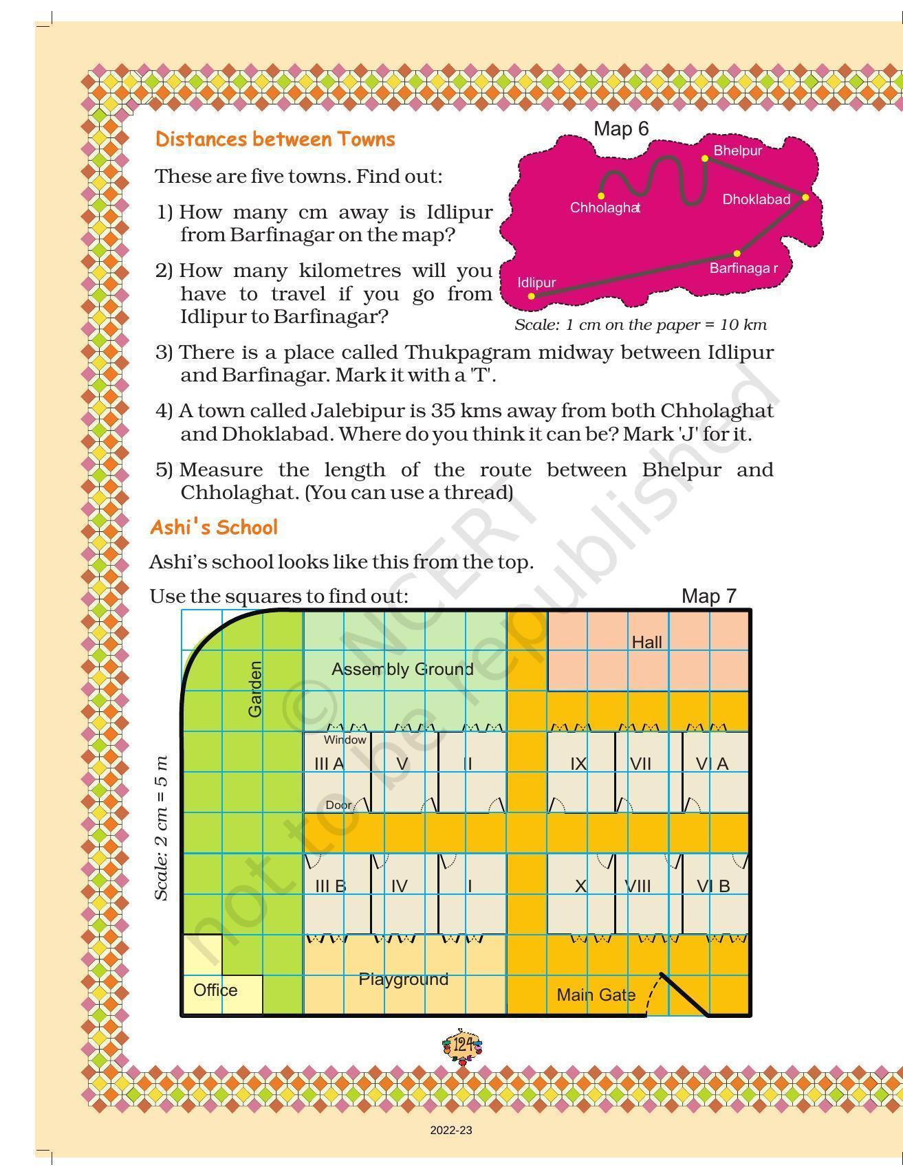 NCERT Book for Class 5 Maths Chapter 8 Mapping Your Way - Page 13