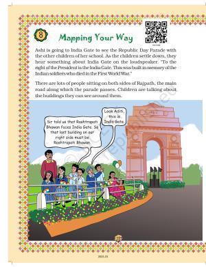 NCERT Book for Class 5 Maths Chapter 8 Mapping Your Way