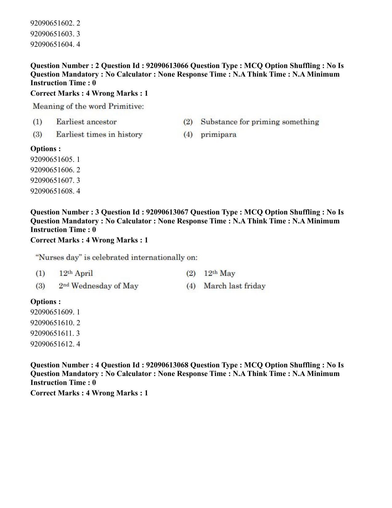 CUET PG 2023: COQP04 – B.Ed. Humanities and Social Sciences(ENG)-Shift 1 (12-06-2023) Question Paper - Page 3