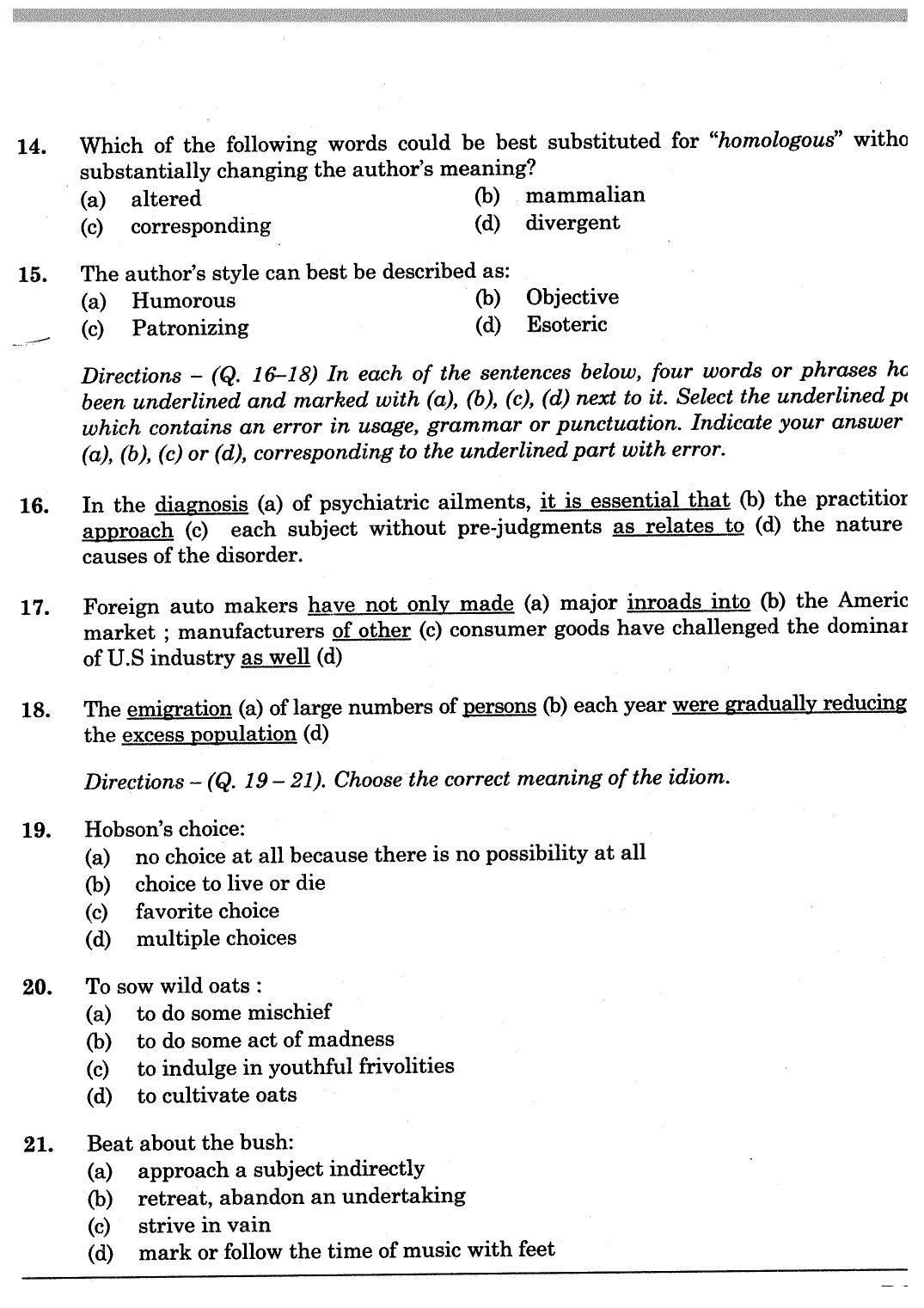  JKBOPEE B.Ed 2009 Question Paper - Page 5