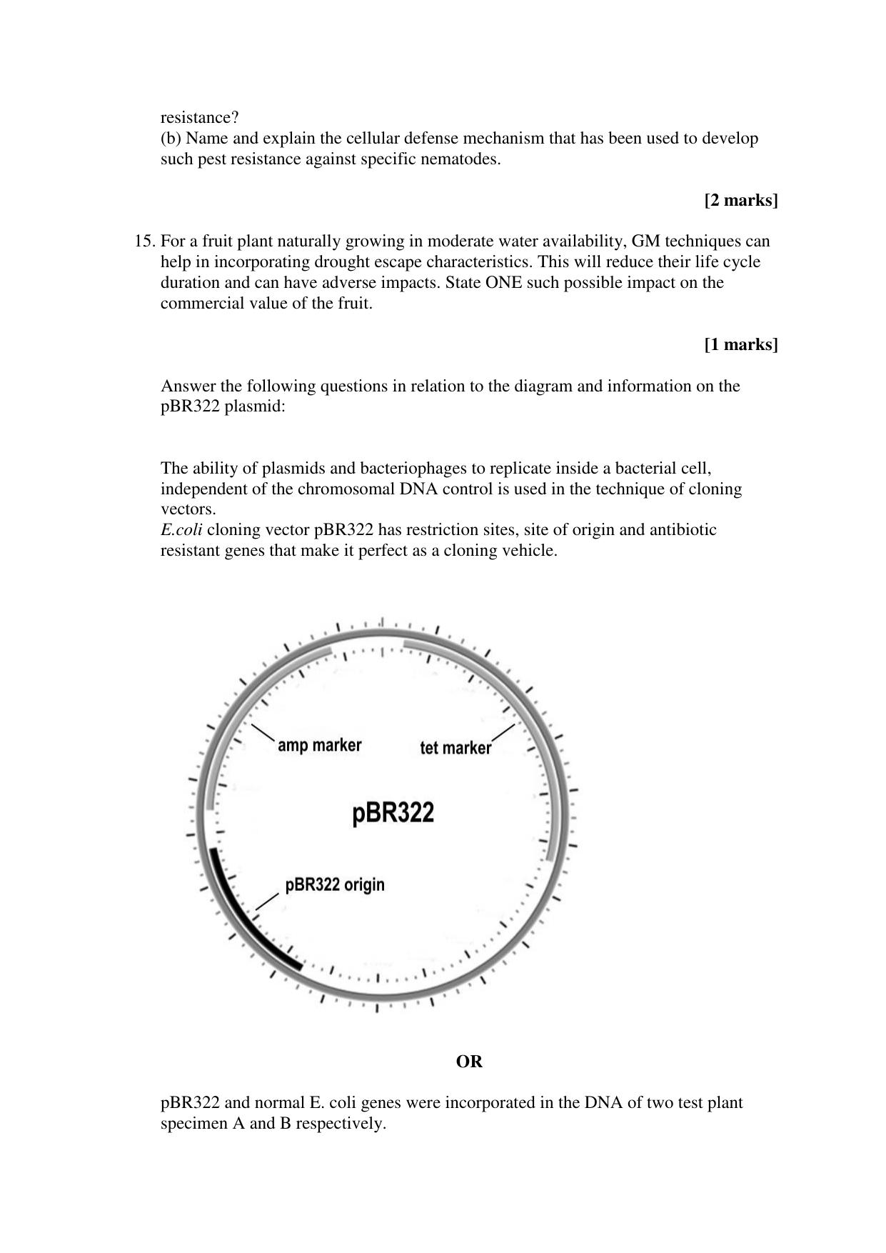 CBSE Class 12 Biology Term 2 Practice Questions 2021-22 - Page 8