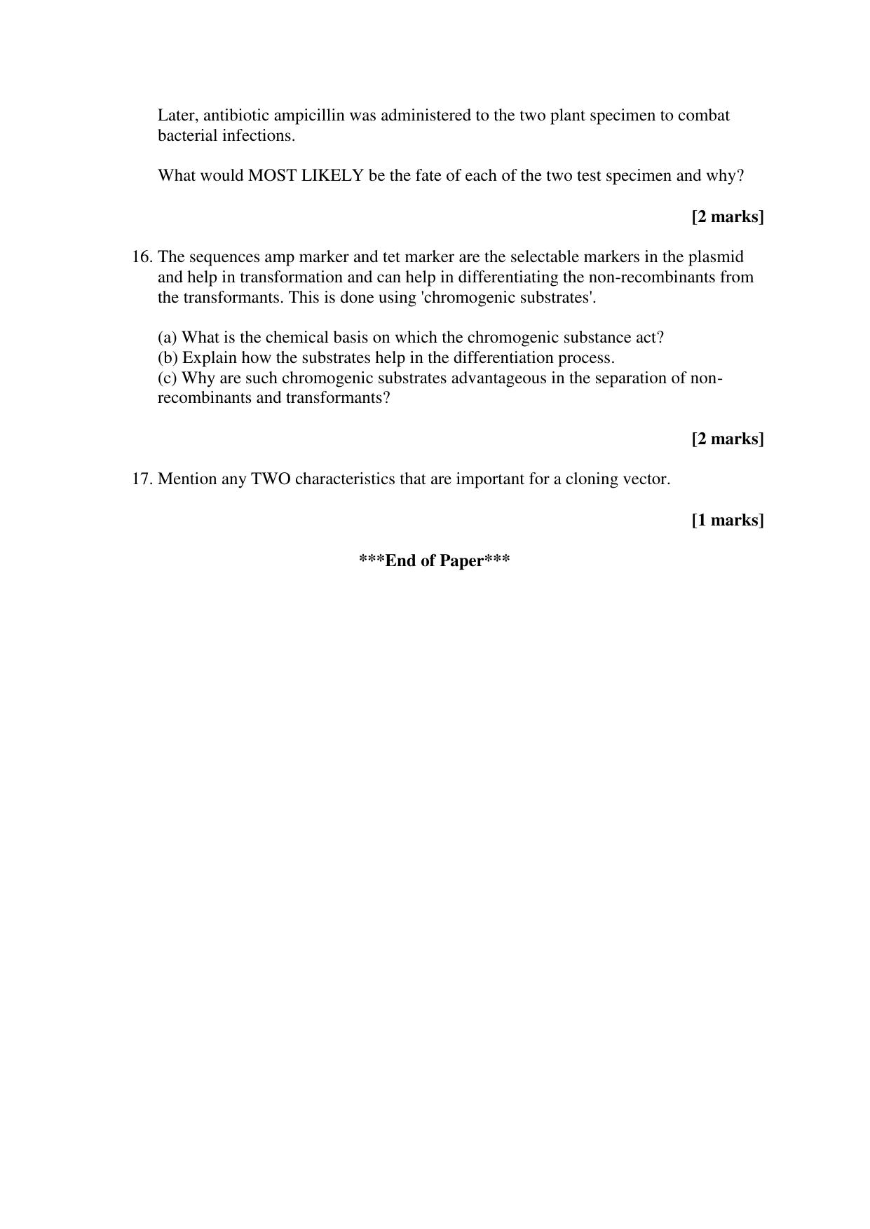 CBSE Class 12 Biology Term 2 Practice Questions 2021-22 - Page 9