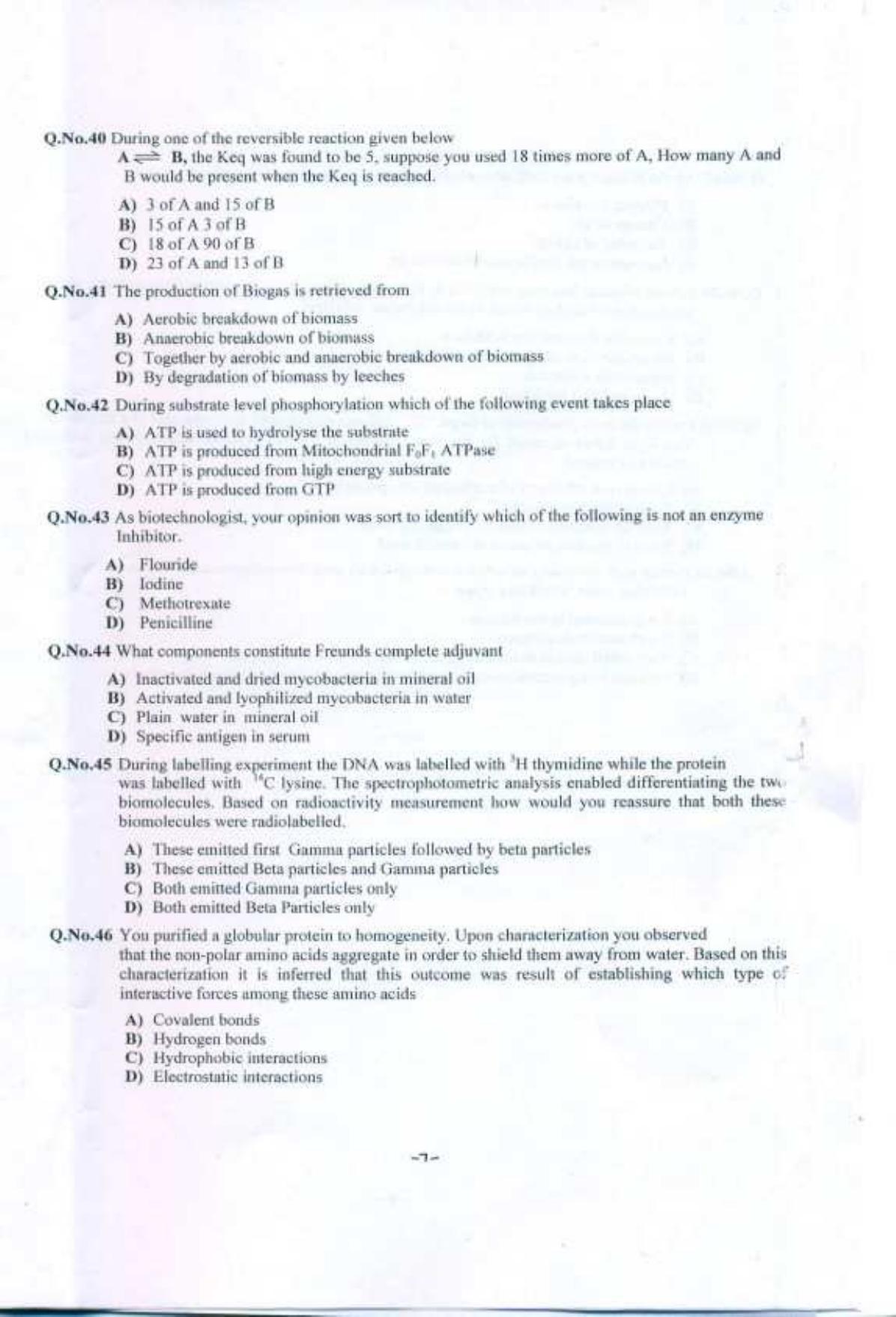 PU MPET Hindi 2017 Question Paper - Page 21