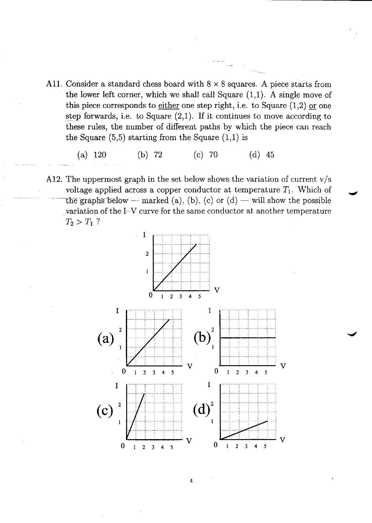 TIFR GS 2010 Physics Question Paper - Page 6
