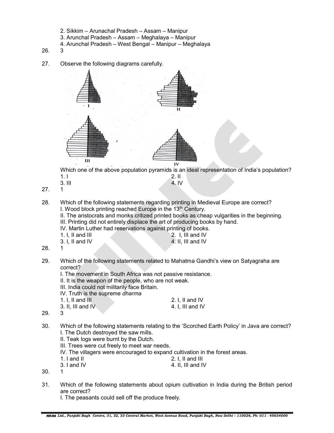 NTSE 2019 (Stage II) SAT Paper with Solution (June 16, 2019) - Page 8