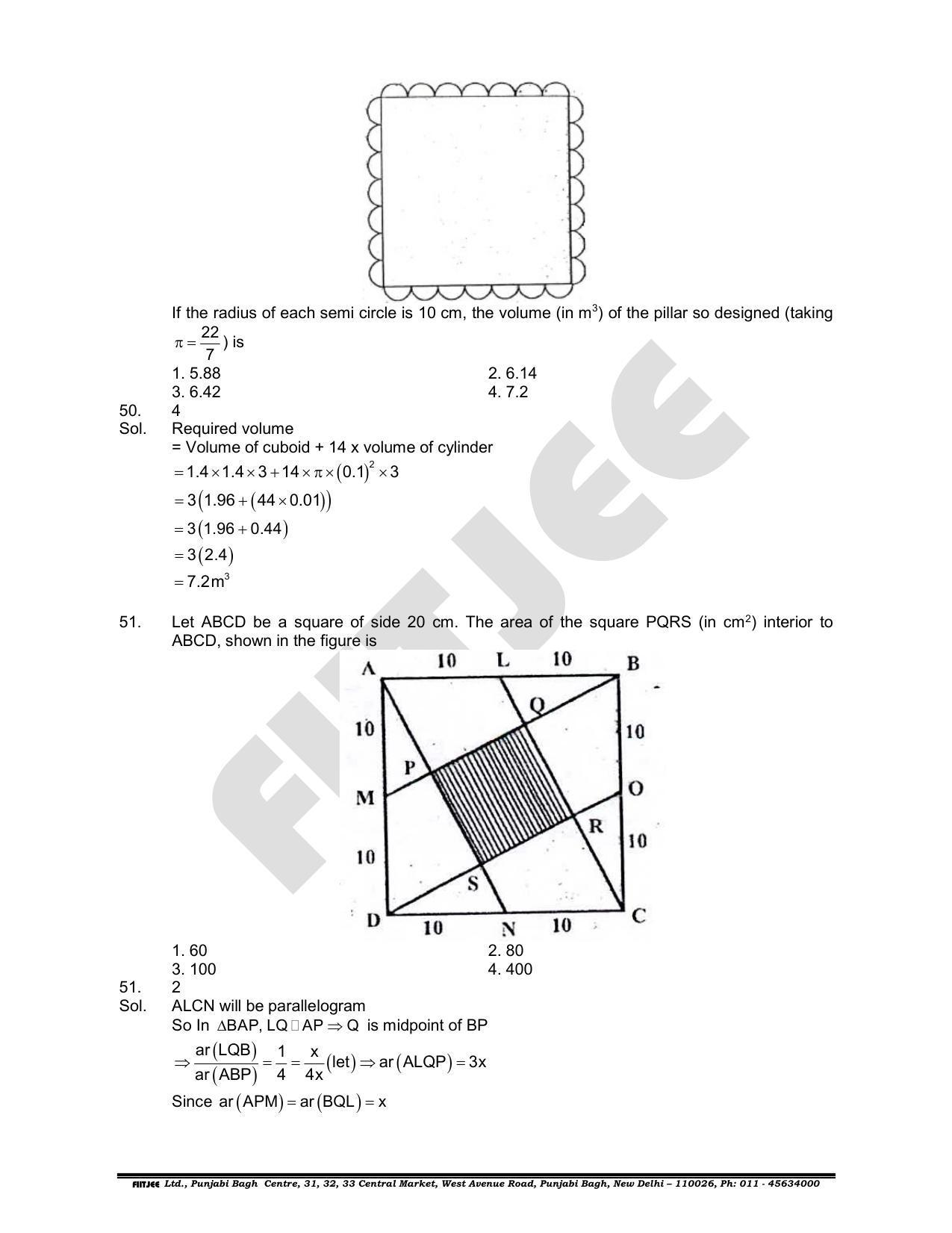 NTSE 2019 (Stage II) SAT Paper with Solution (June 16, 2019) - Page 14