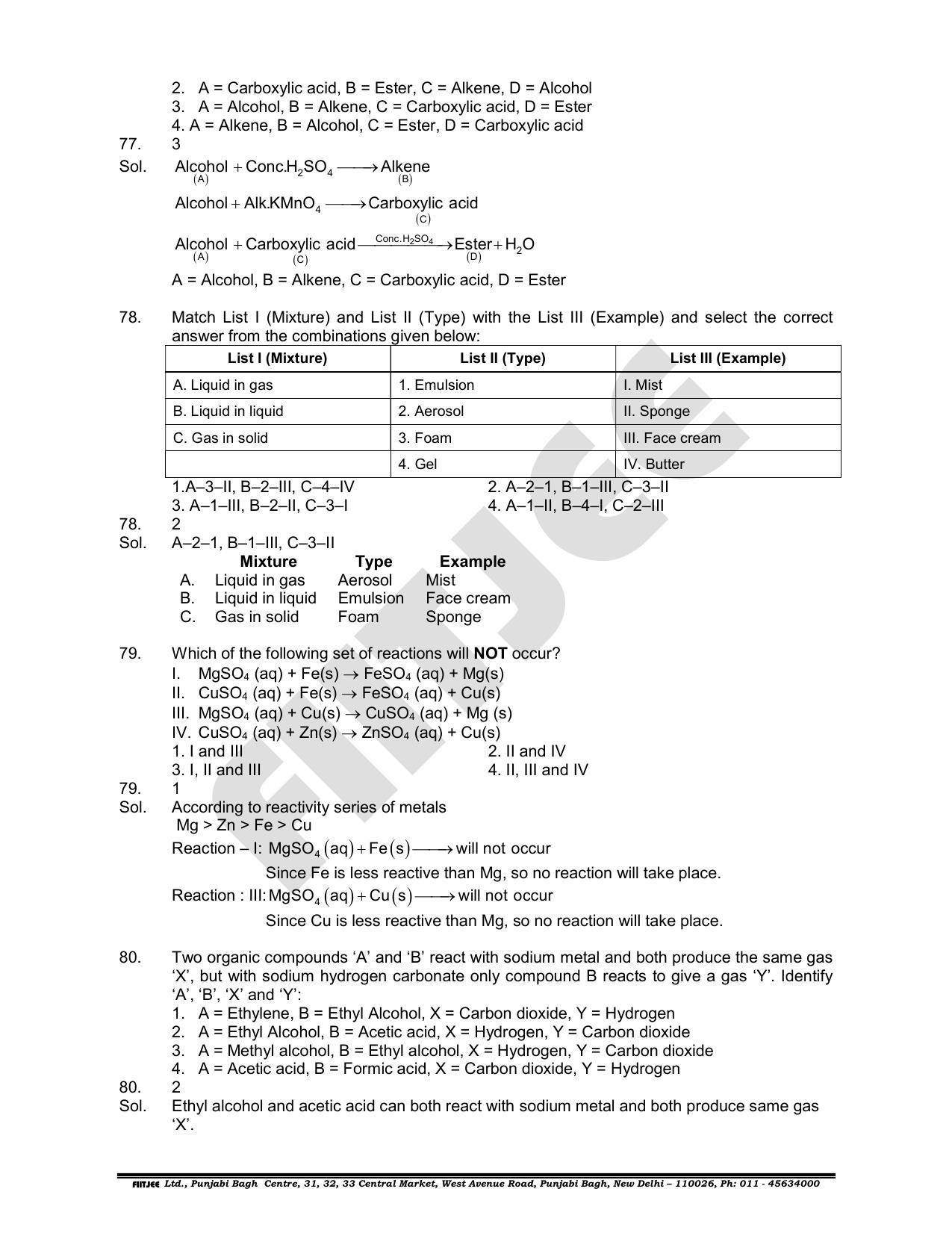 NTSE 2019 (Stage II) SAT Paper with Solution (June 16, 2019) - Page 25