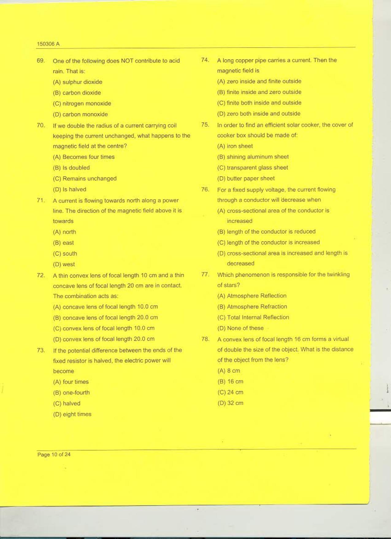 J&K Diploma Polytechnic 2015 Question Paper - Page 10