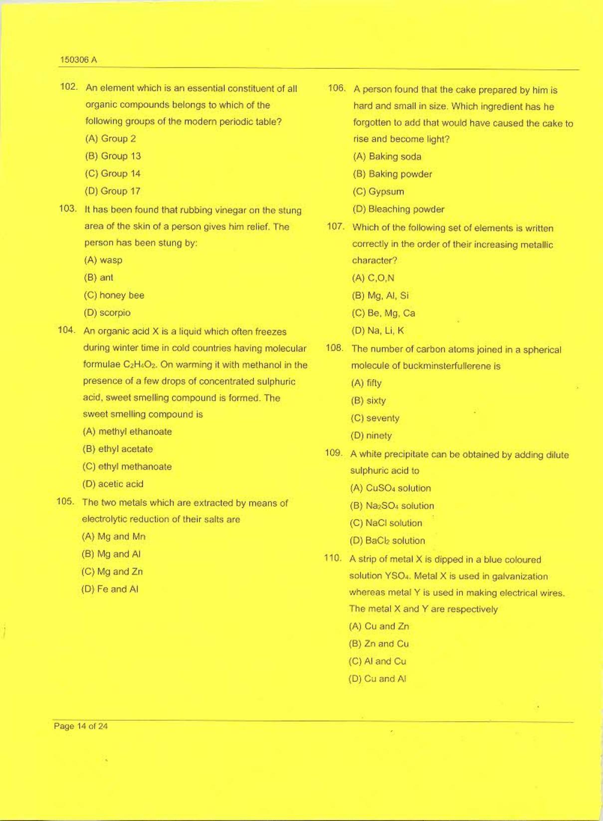 J&K Diploma Polytechnic 2015 Question Paper - Page 14