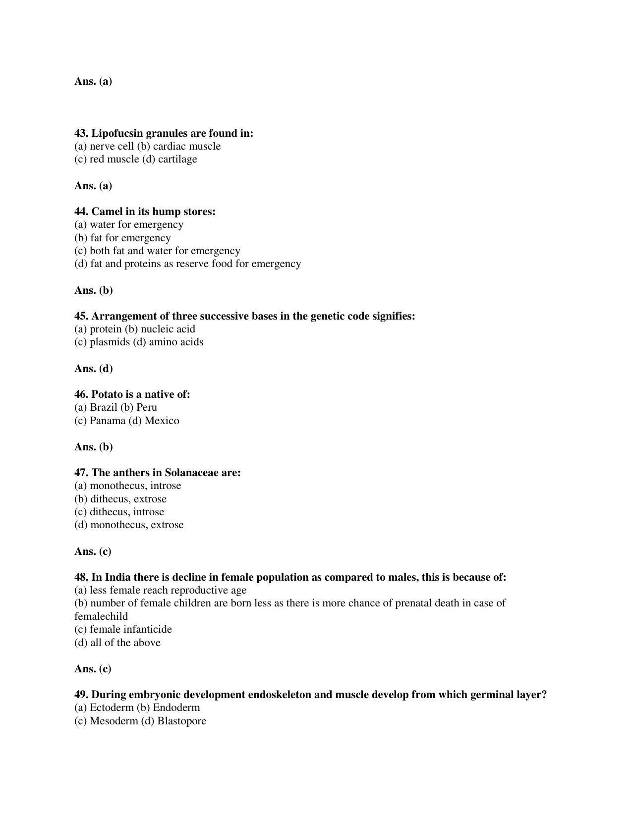 BCECE Previous Year Papers 2011 Biology - Page 7