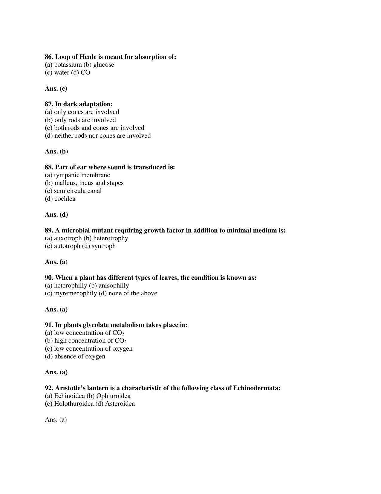 BCECE Previous Year Papers 2011 Biology - Page 13