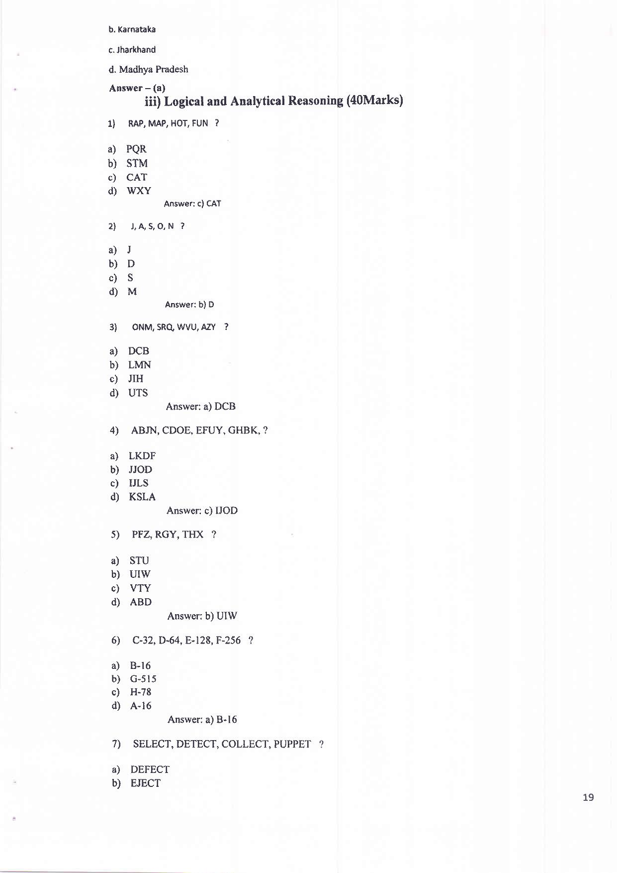 MH CET Law - 5 Year Integrated LLB Sample Paper - Page 8