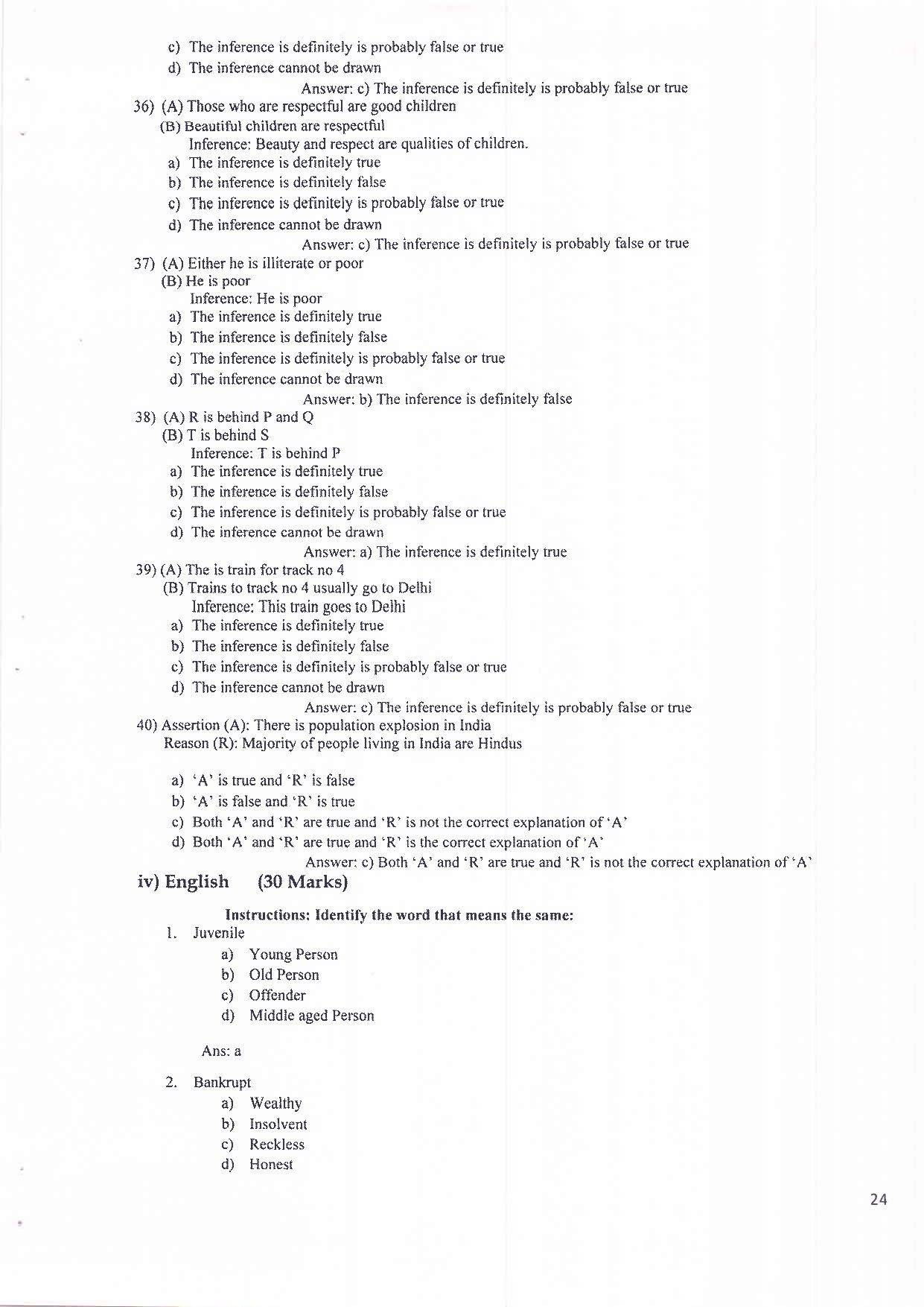 MH CET Law - 5 Year Integrated LLB Sample Paper - Page 13