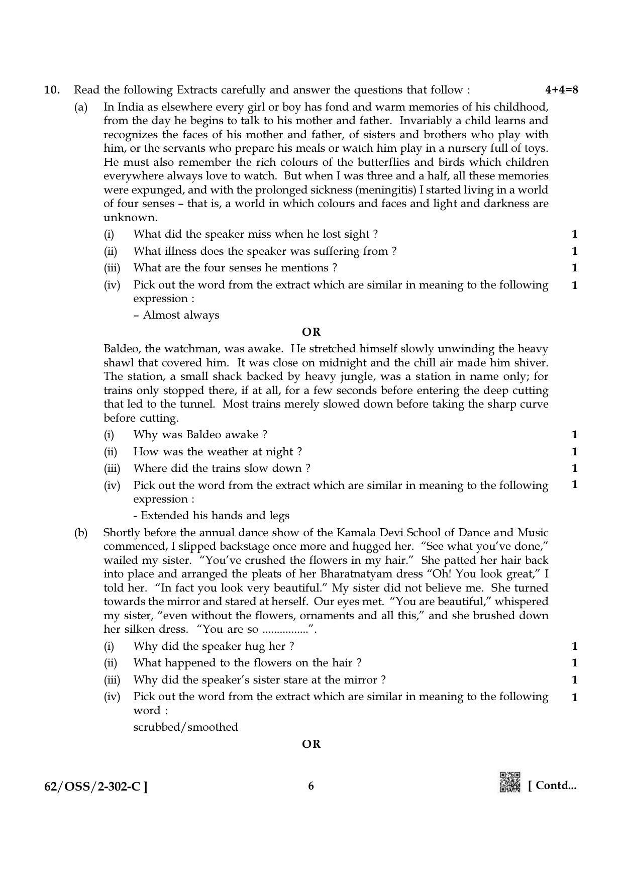 NIOS October 2021 Class 12 English Question Paper - Page 30