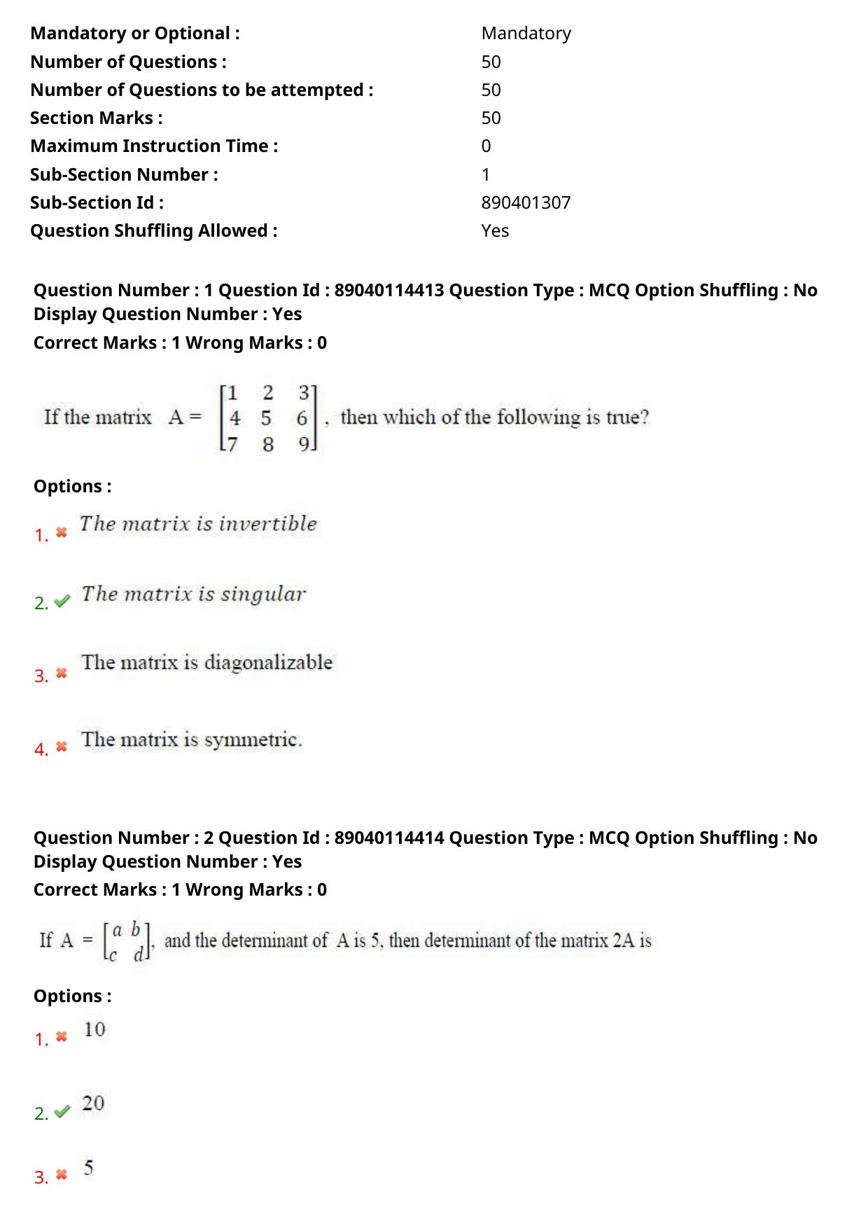 AP ECET 2025 Computer Science And Engineering 06th May 2025 (Shift 1) Question Paper wth Key - Page 2