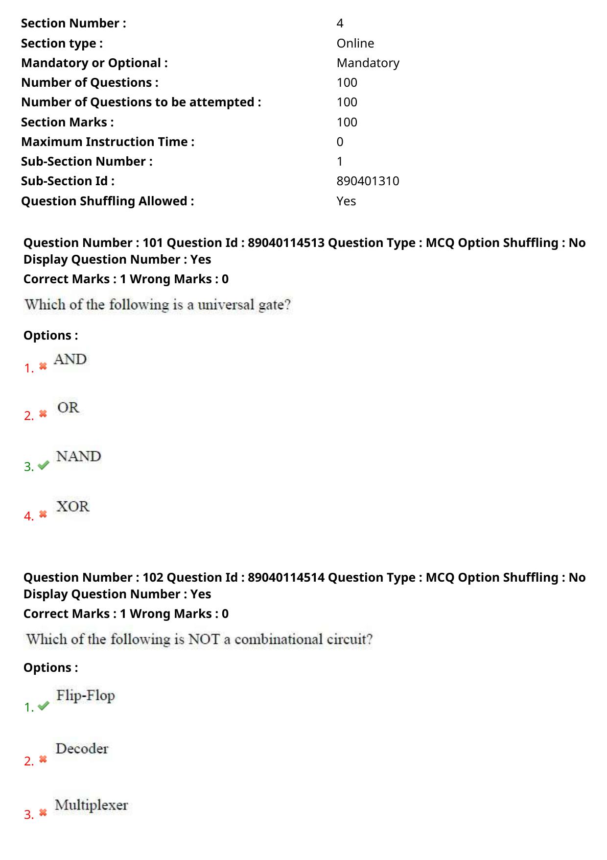 AP ECET 2025 Computer Science And Engineering 06th May 2025 (Shift 1) Question Paper wth Key - Page 48