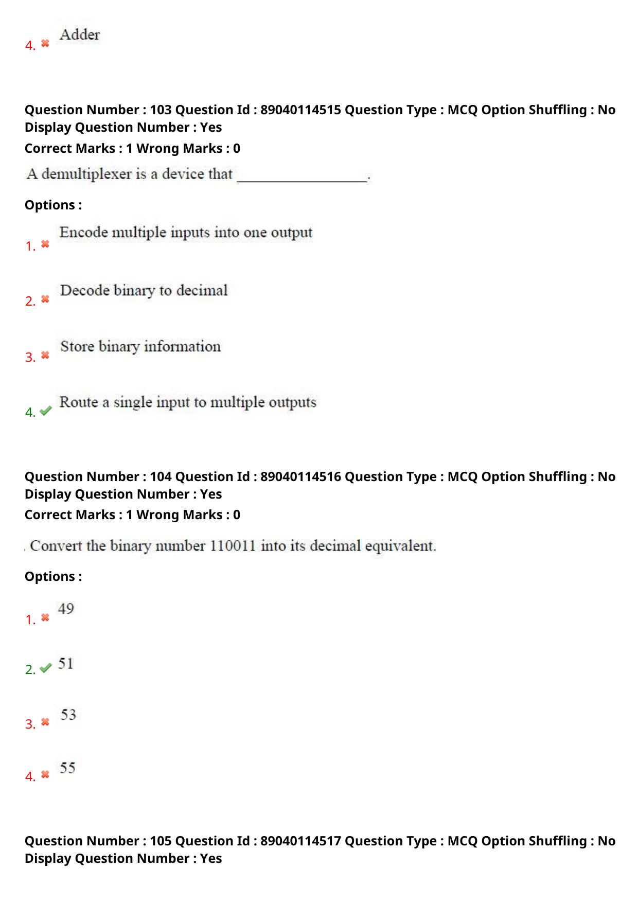 AP ECET 2025 Computer Science And Engineering 06th May 2025 (Shift 1) Question Paper wth Key - Page 49