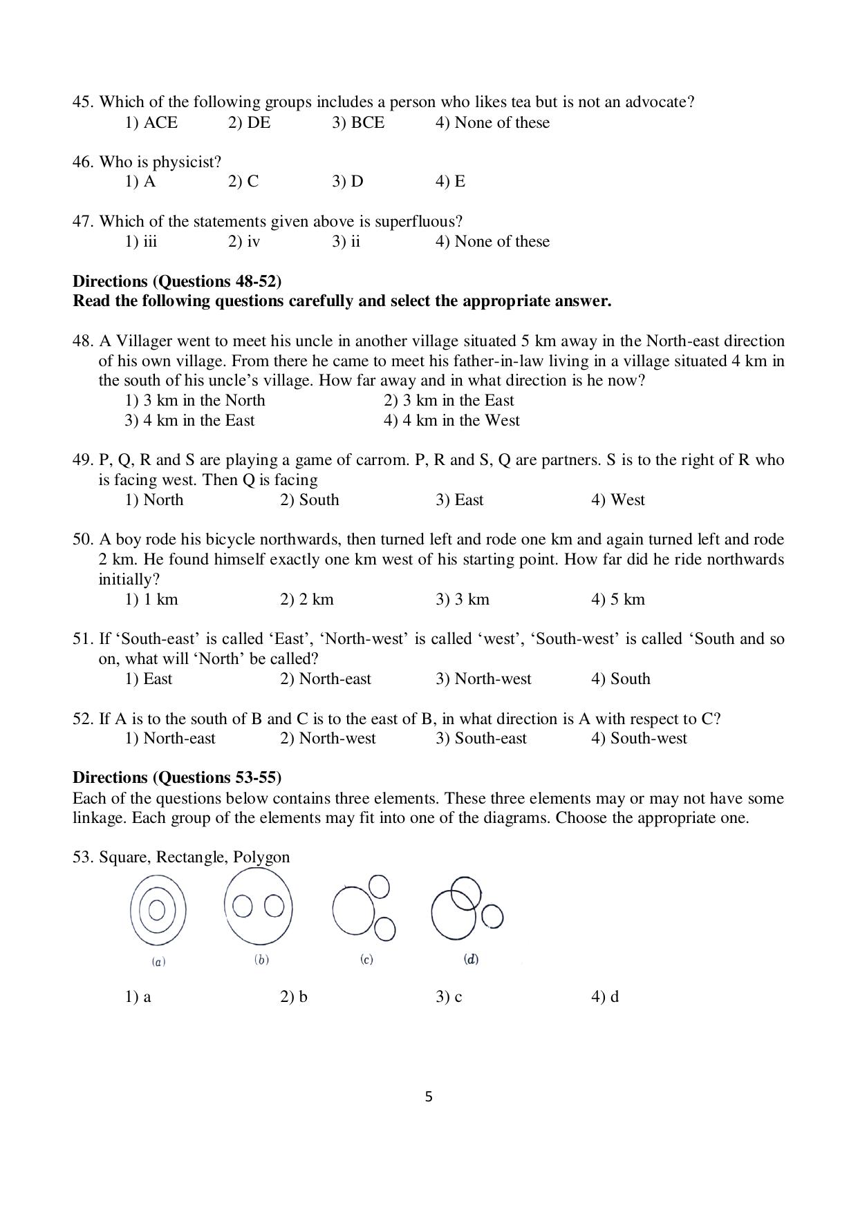 Puducherry NMMS 2017 Question Paper - Page 6