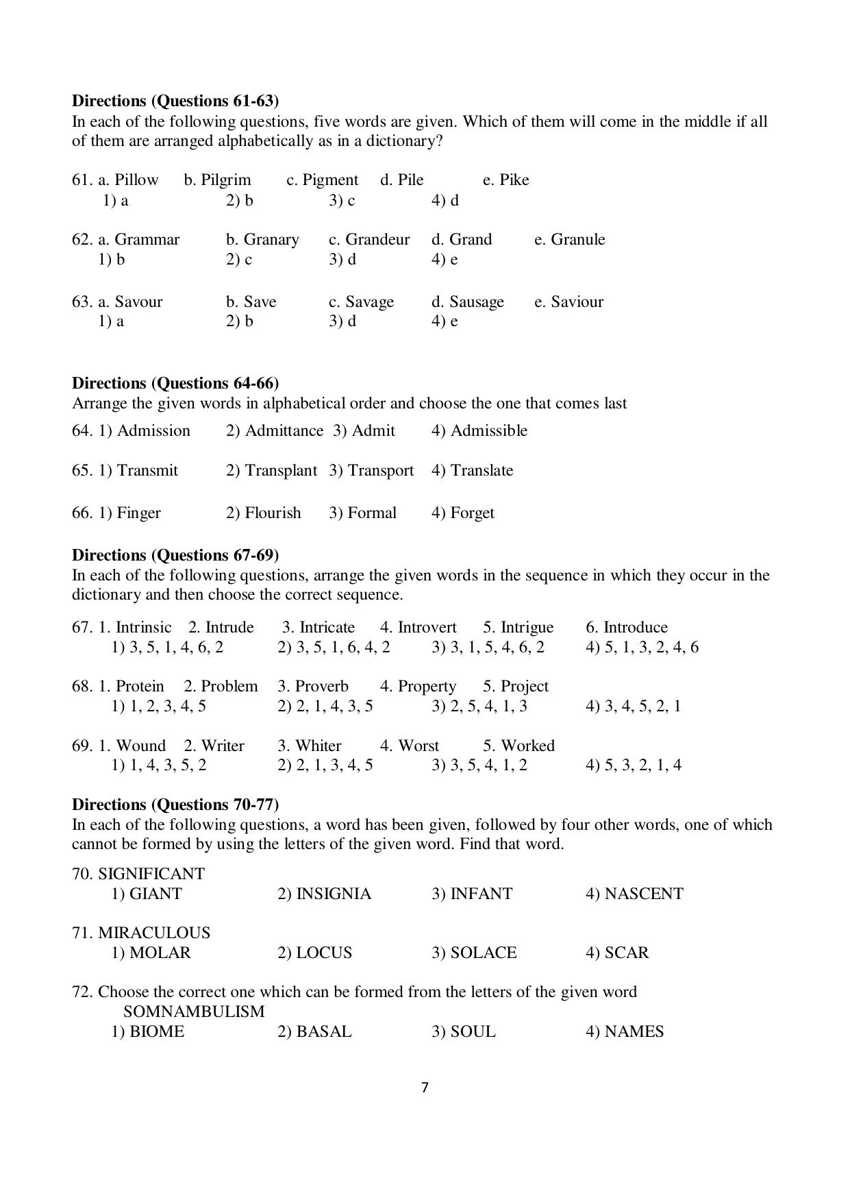 Puducherry NMMS 2017 Question Paper - Page 8