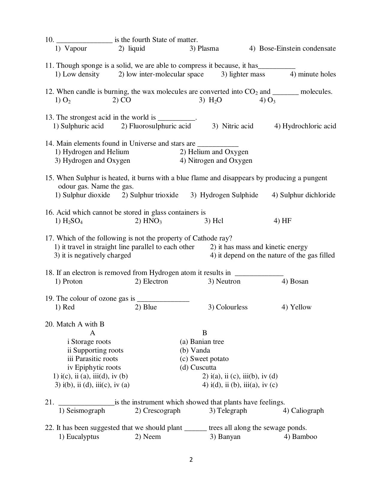 Puducherry NMMS 2017 Question Paper - Page 15