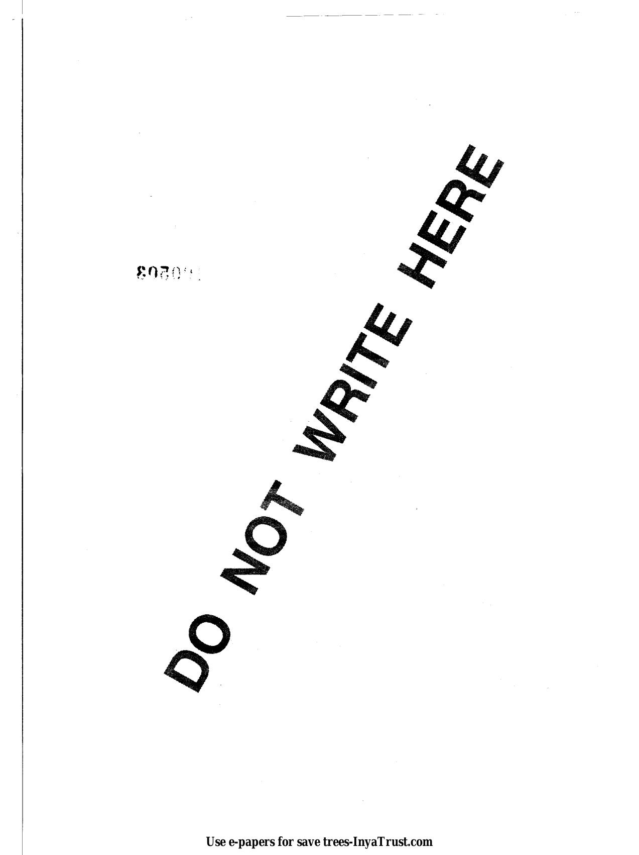Karnataka Diploma CET- 2013 Biotechnology Question Paper - Page 2