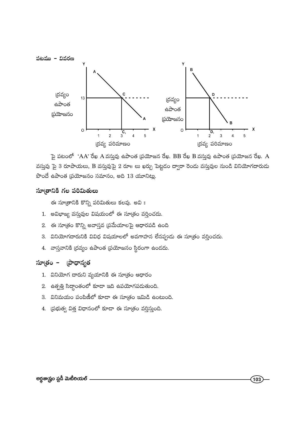TS SCERT Inter 1st Year Economics-Book-1 Path 1 (Telugu Medium) Text Book - Page 109