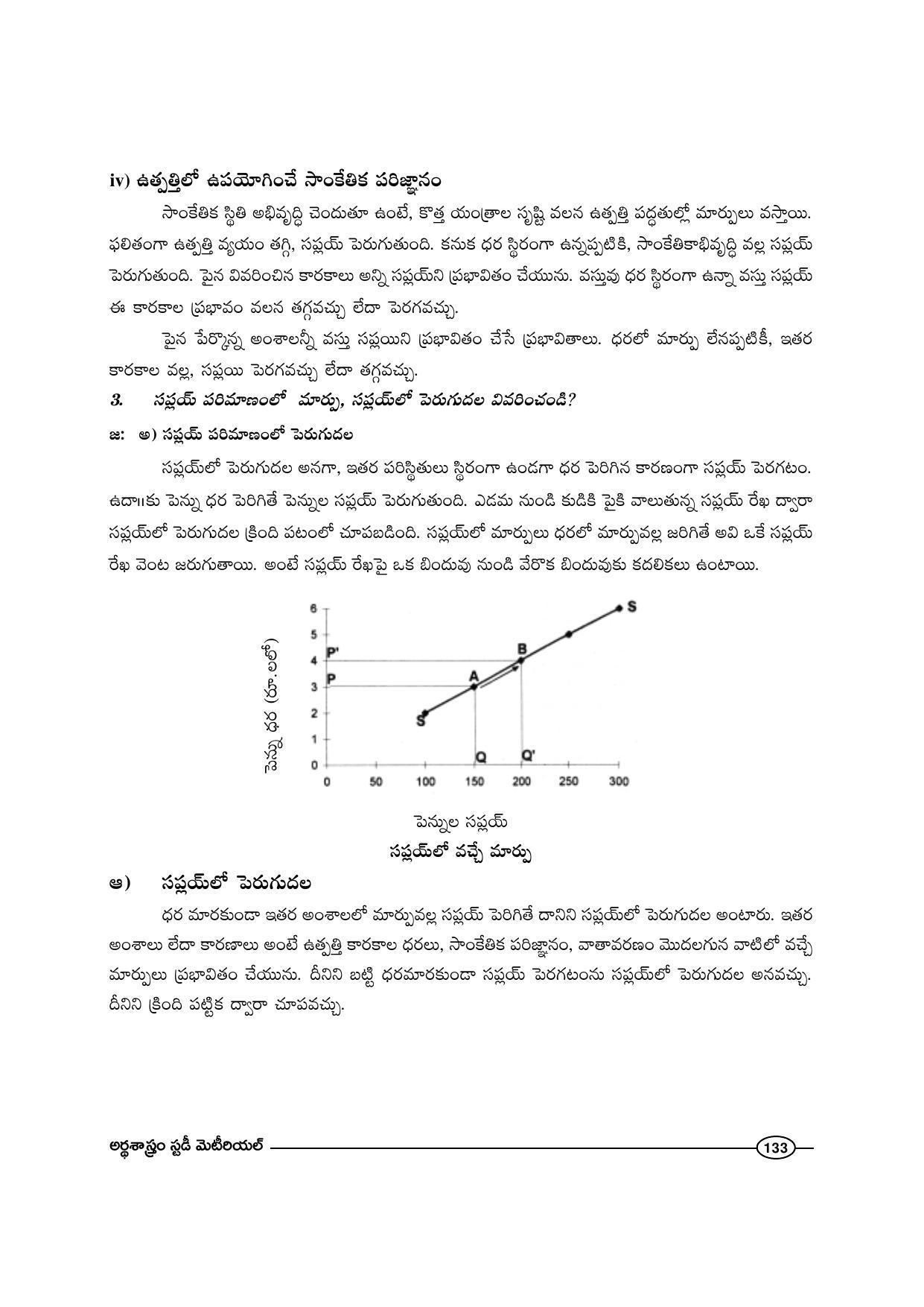 TS SCERT Inter 1st Year Economics-Book-1 Path 1 (Telugu Medium) Text Book - Page 139