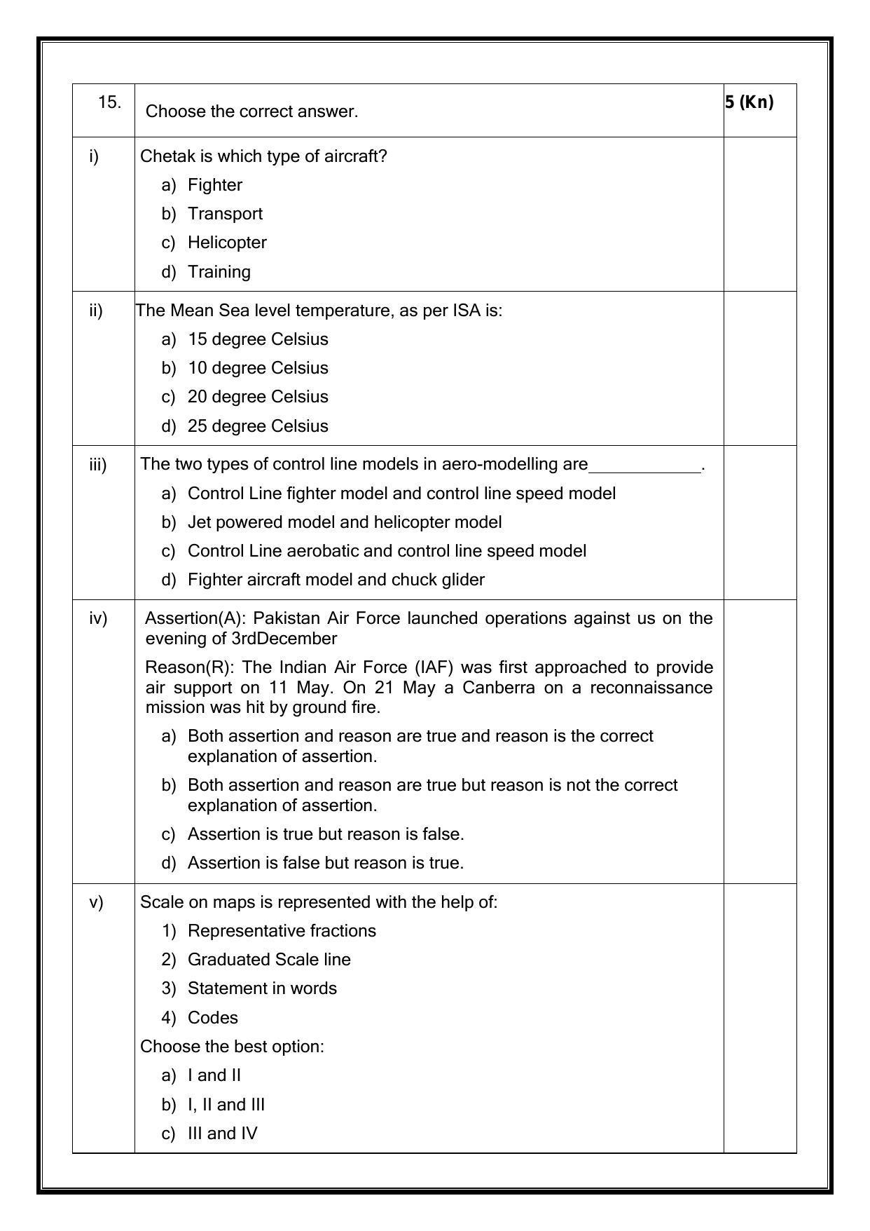 CBSE Class 10 NCC Sample Paper 2024 - Page 10