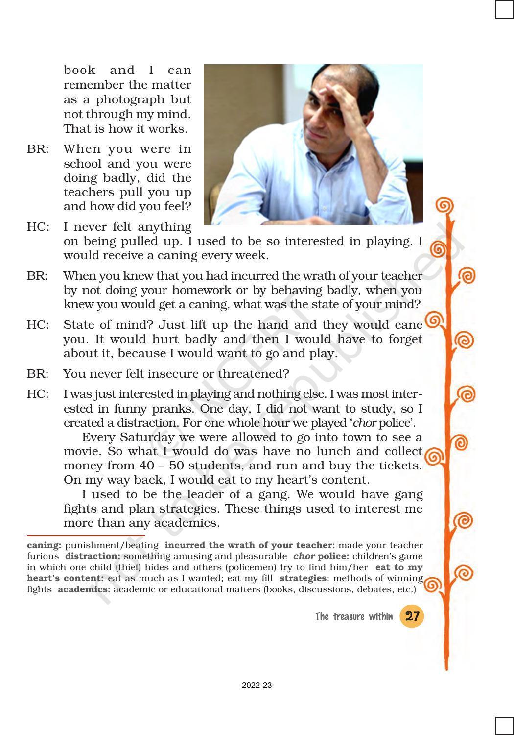 NCERT Book for Class 8 English It So Happened Chapter 4 The Treasure Within - Page 3