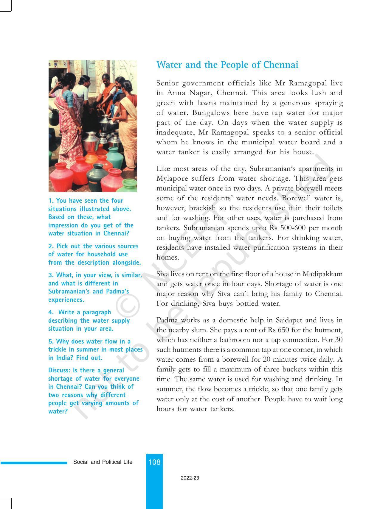 NCERT Book for Class 8 Civics Chapter 9 Public Facilities - Page 5