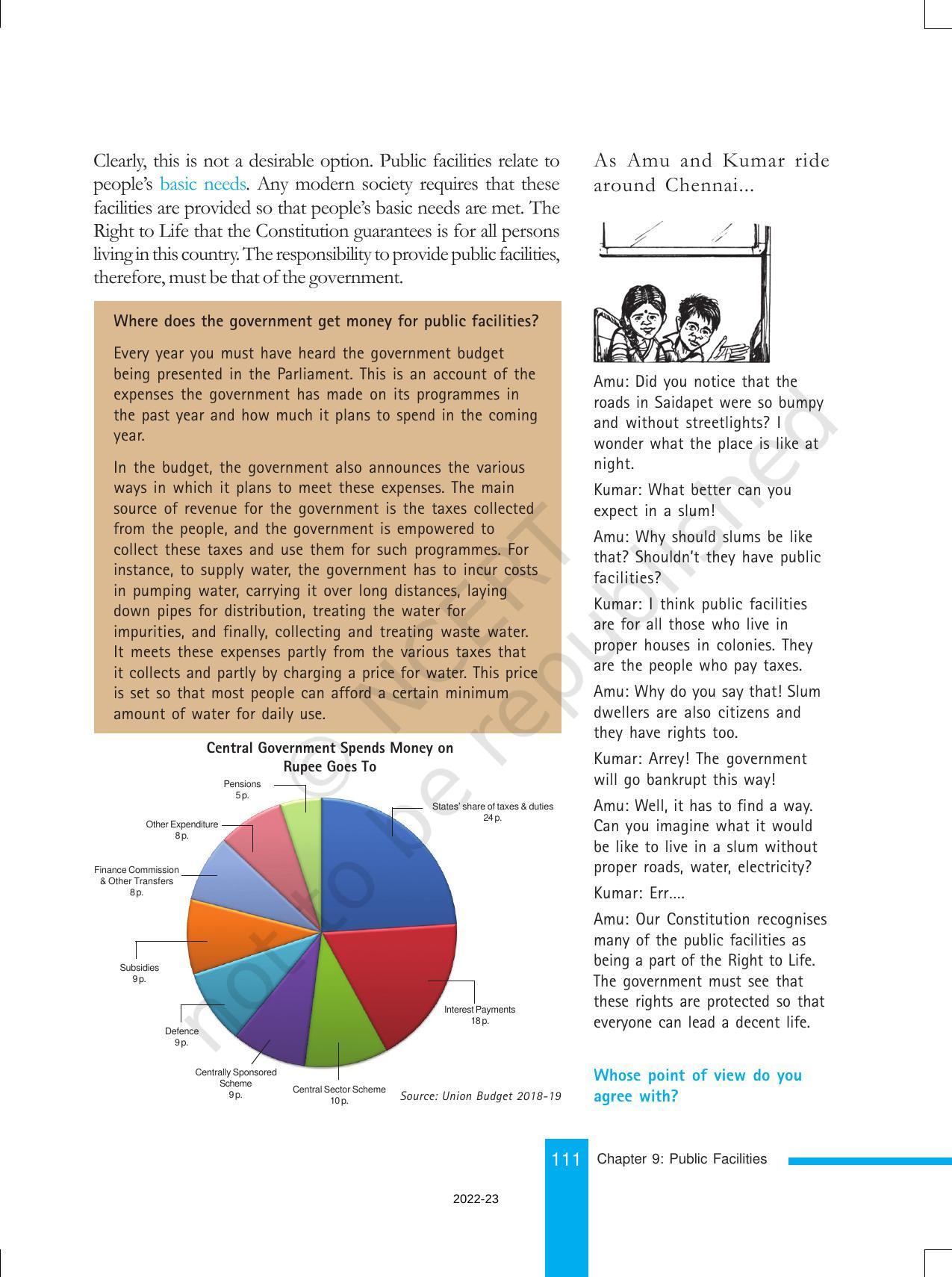 NCERT Book for Class 8 Civics Chapter 9 Public Facilities - Page 8