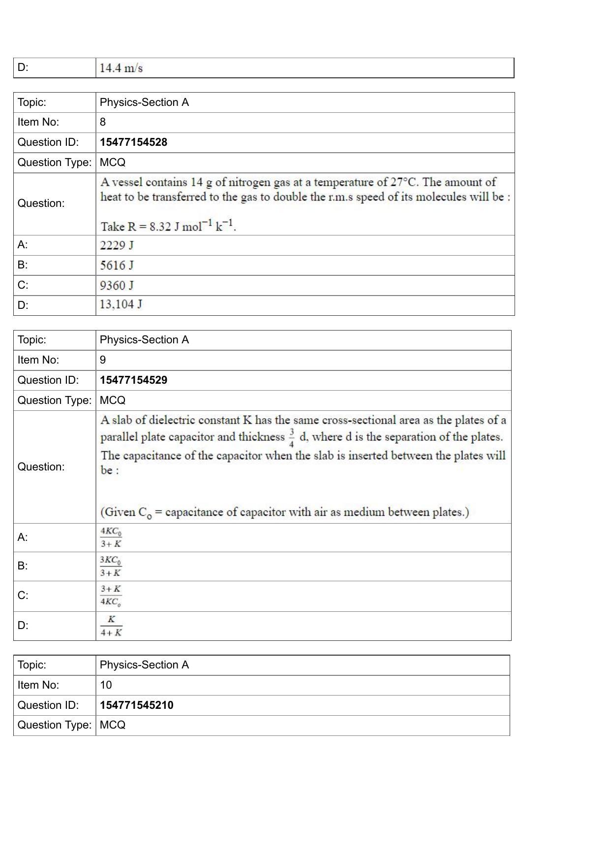 JEE Mains 2022: BTech English (Shift 2) 28-07-2022 Question Paper - Page 4