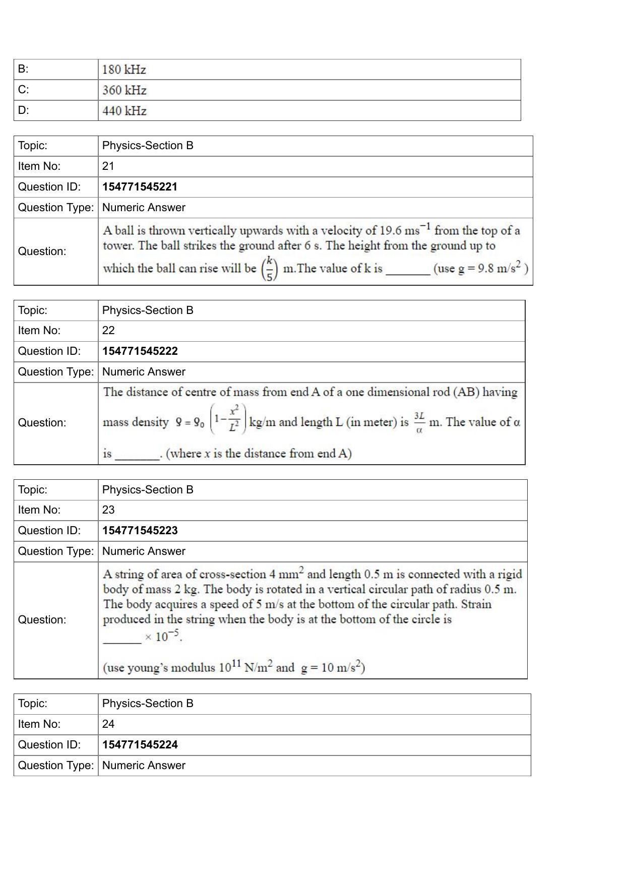 JEE Mains 2022: BTech English (Shift 2) 28-07-2022 Question Paper - Page 9