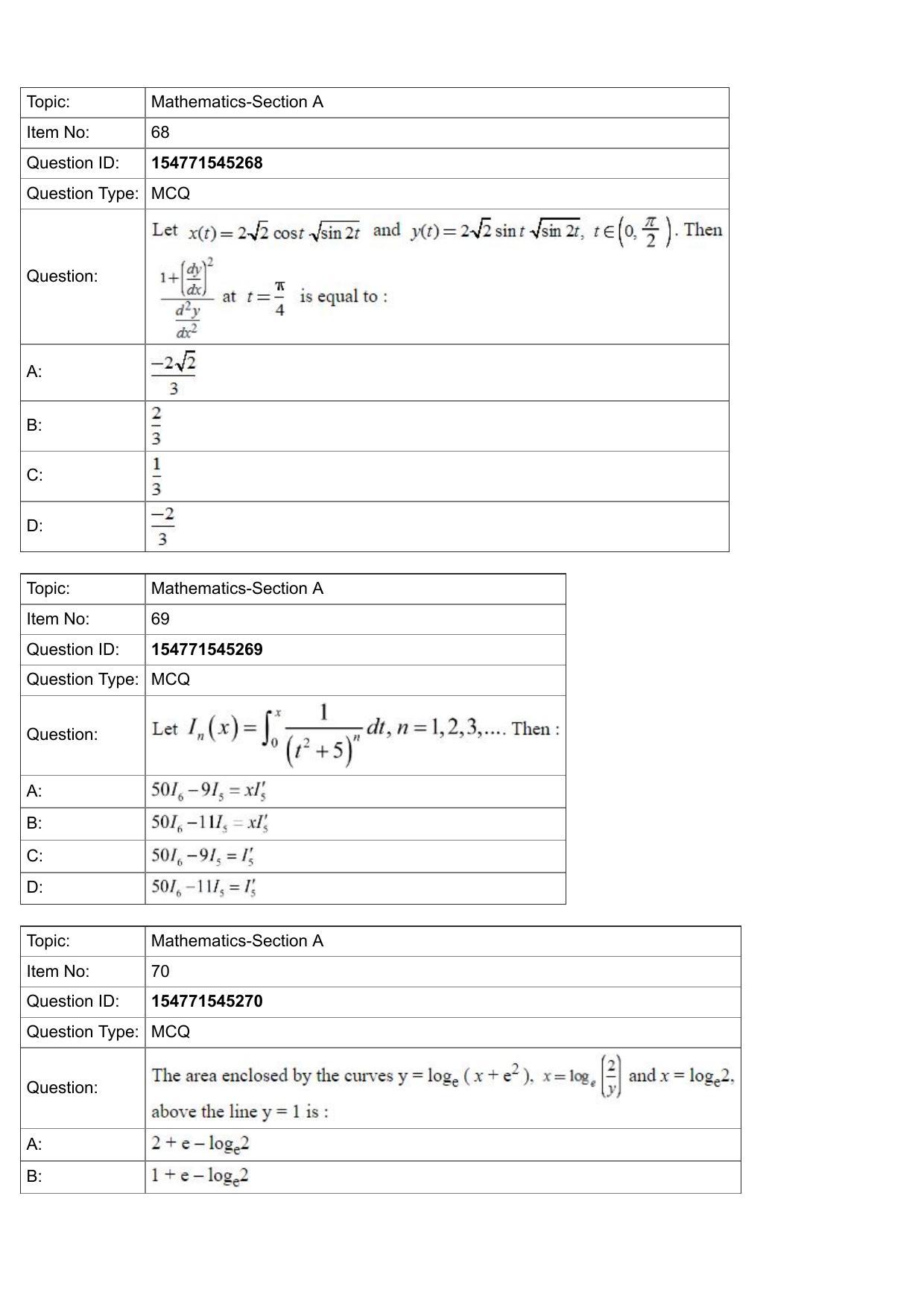 JEE Mains 2022: BTech English (Shift 2) 28-07-2022 Question Paper - Page 26