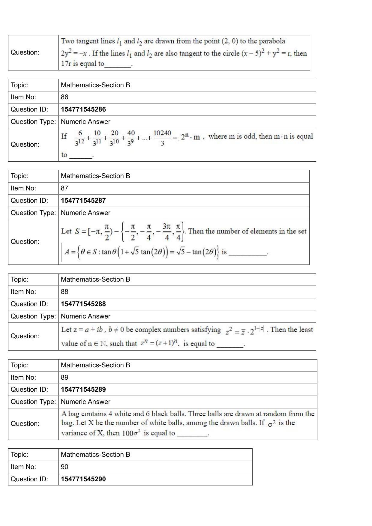 JEE Mains 2022: BTech English (Shift 2) 28-07-2022 Question Paper - Page 32