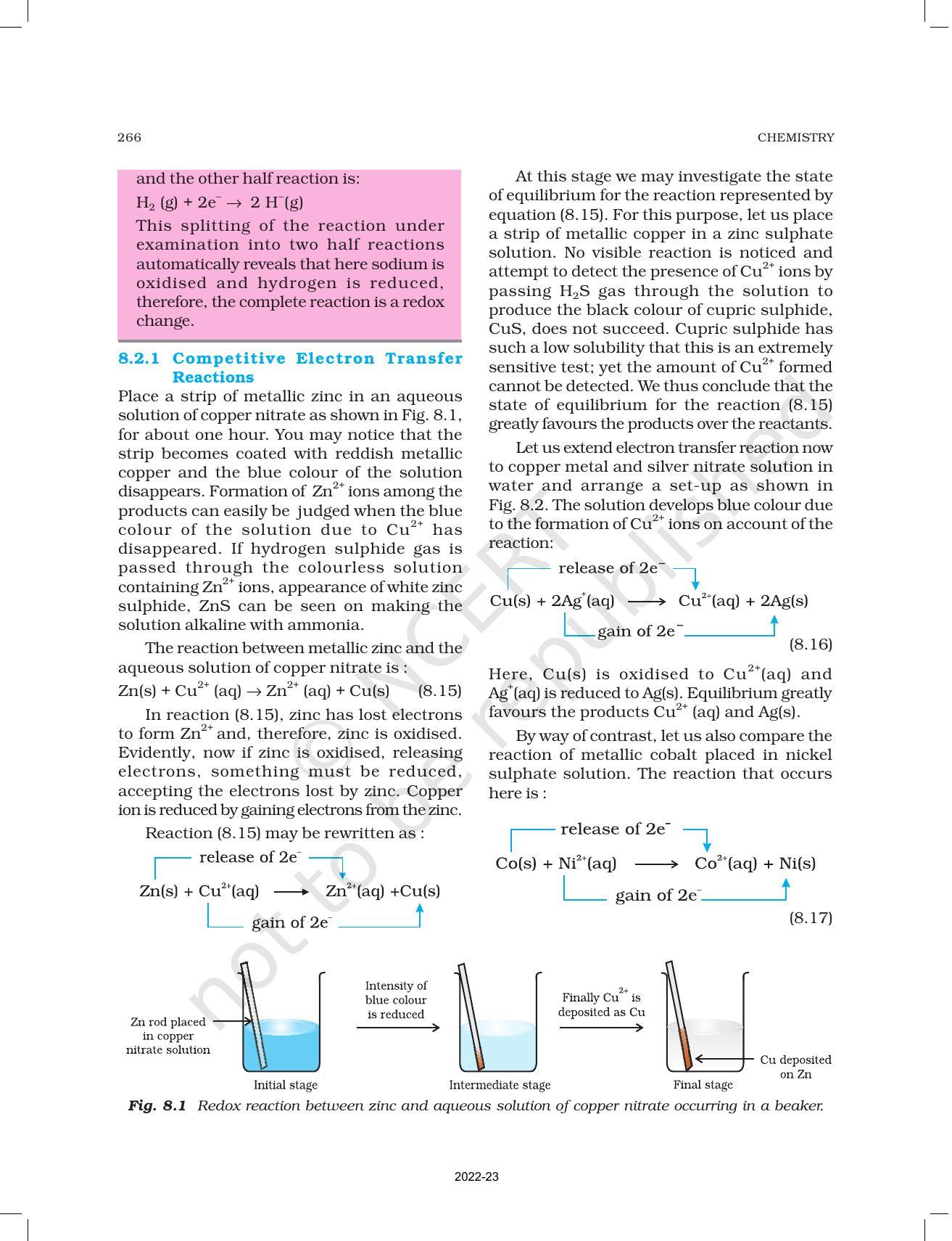 NCERT Book for Class 11 Chemistry Chapter 8 Redox Reactions - Page 4