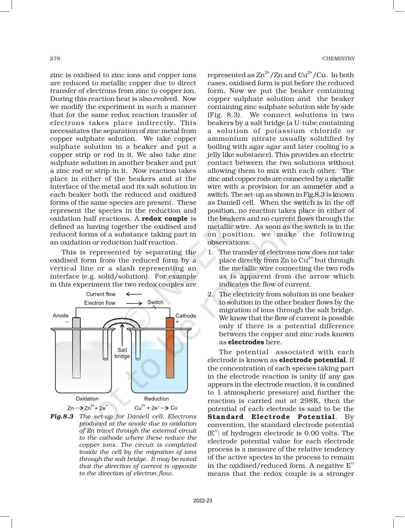 NCERT Book for Class 11 Chemistry Chapter 8 Redox Reactions - Page 16