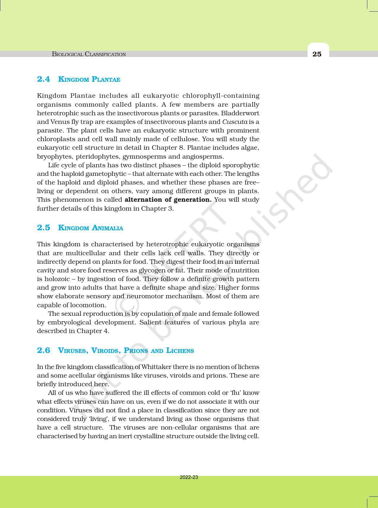 NCERT Book for Class 11 Biology Chapter 2 Biological Classification - Page 10