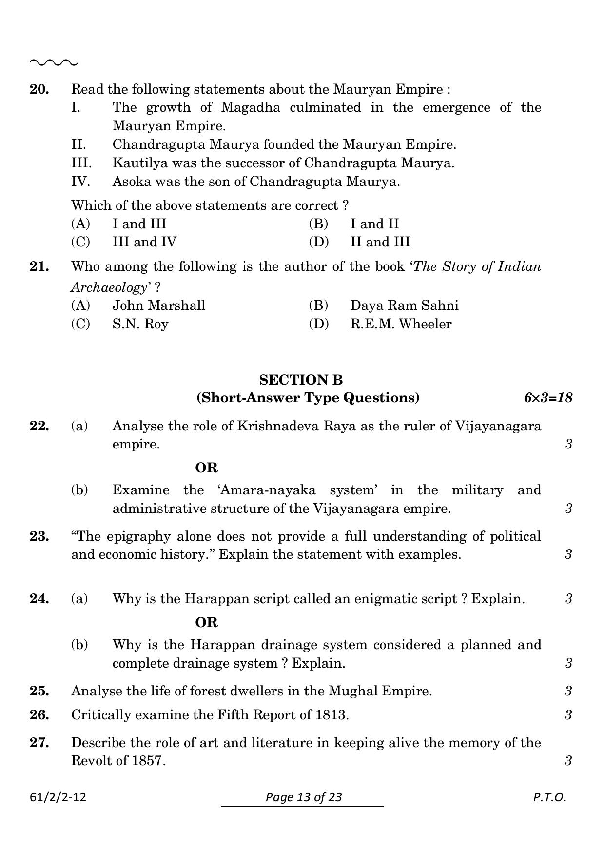 CBSE Class 12 61-2-2 History 2024 Question Paper - Page 13