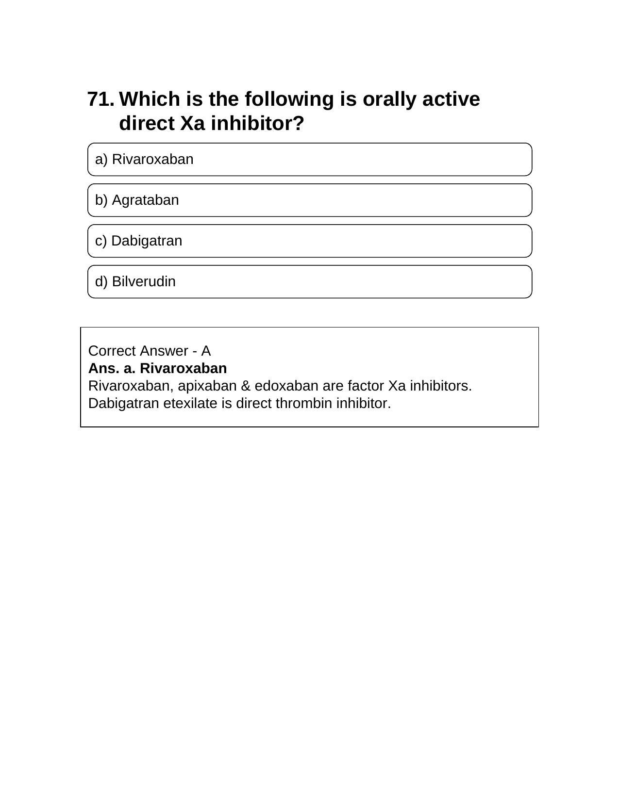 NEET PG 2019 Question Paper - Page 78