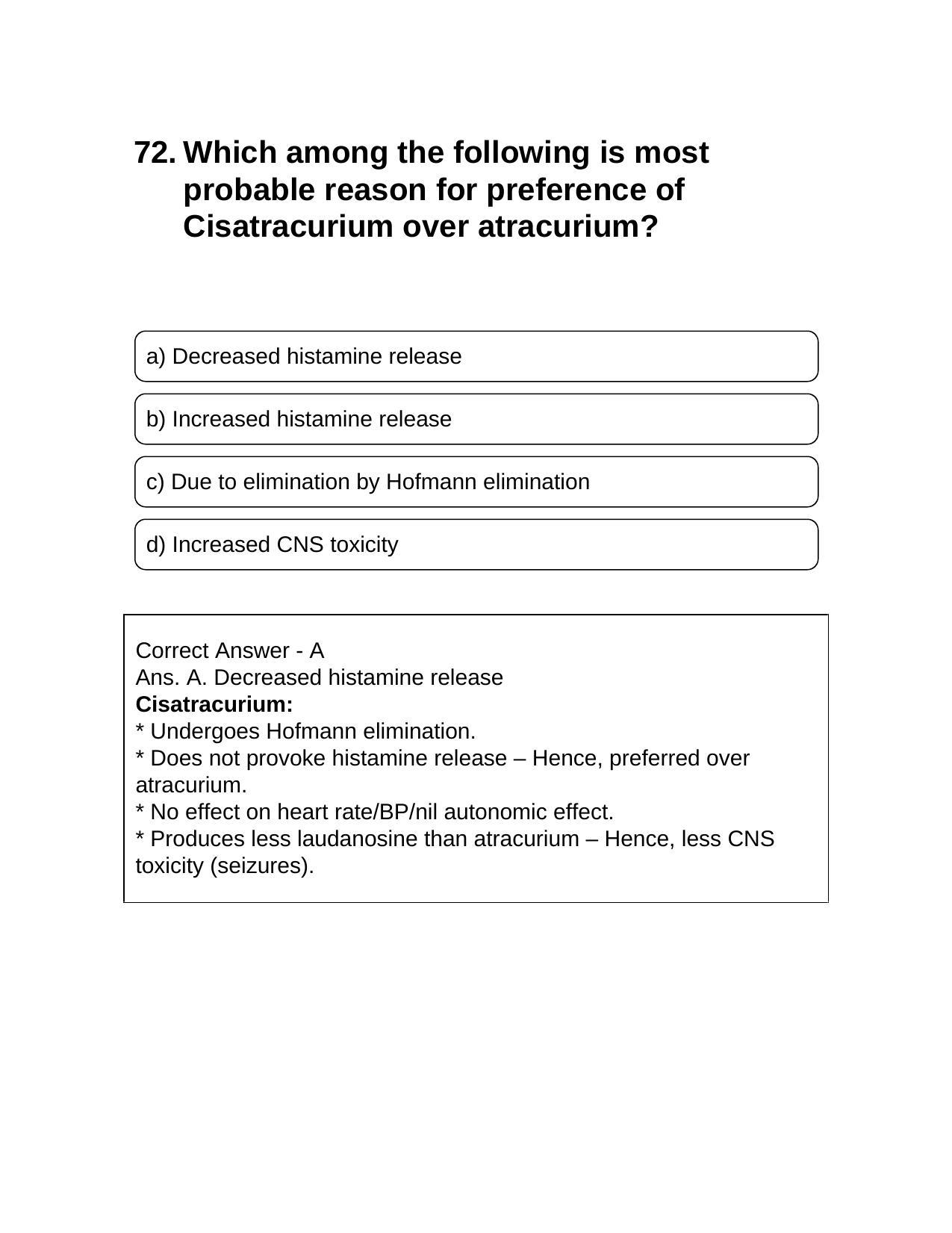 NEET PG 2019 Question Paper - Page 79