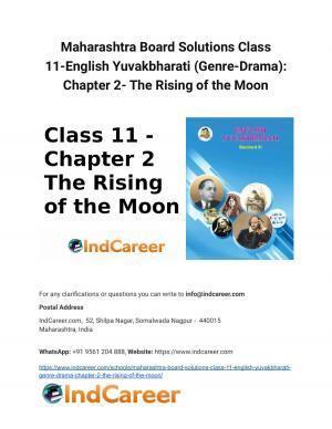 Maharashtra Board Solutions Class 11-English Yuvakbharati (Genre-Drama): Chapter 2- The Rising of the Moon