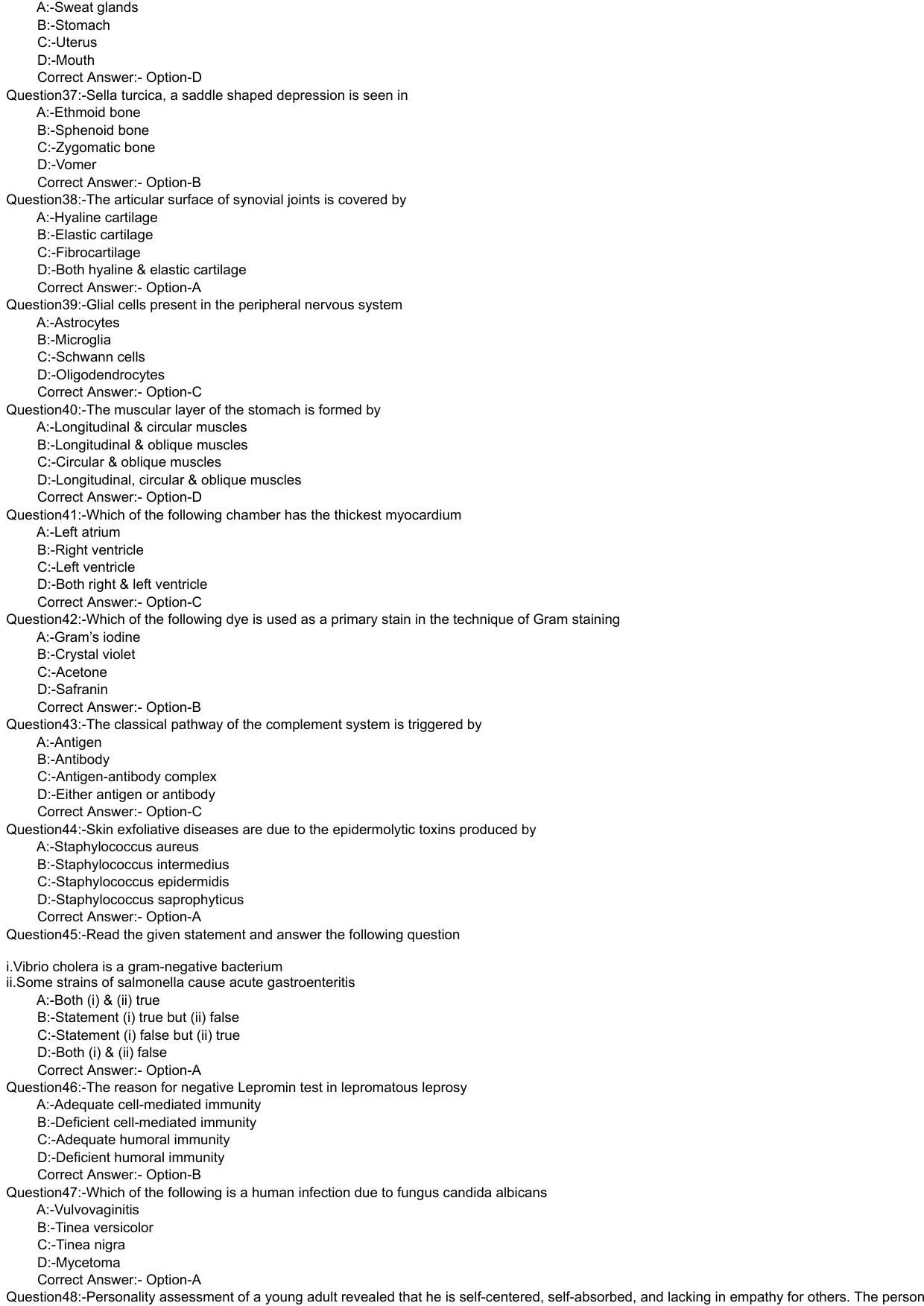 Kerala PG Nursing 2021 Question Paper with Answer Key - Page 4