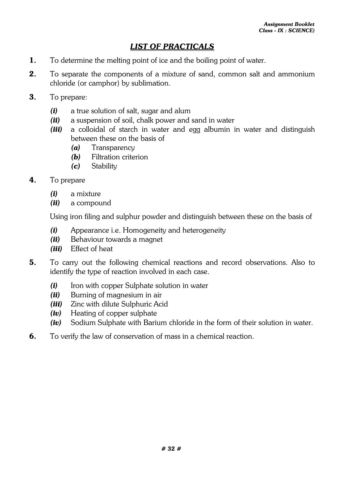CBSE Worksheets for Class 9 Physics All Chapters Assignments - Page 32