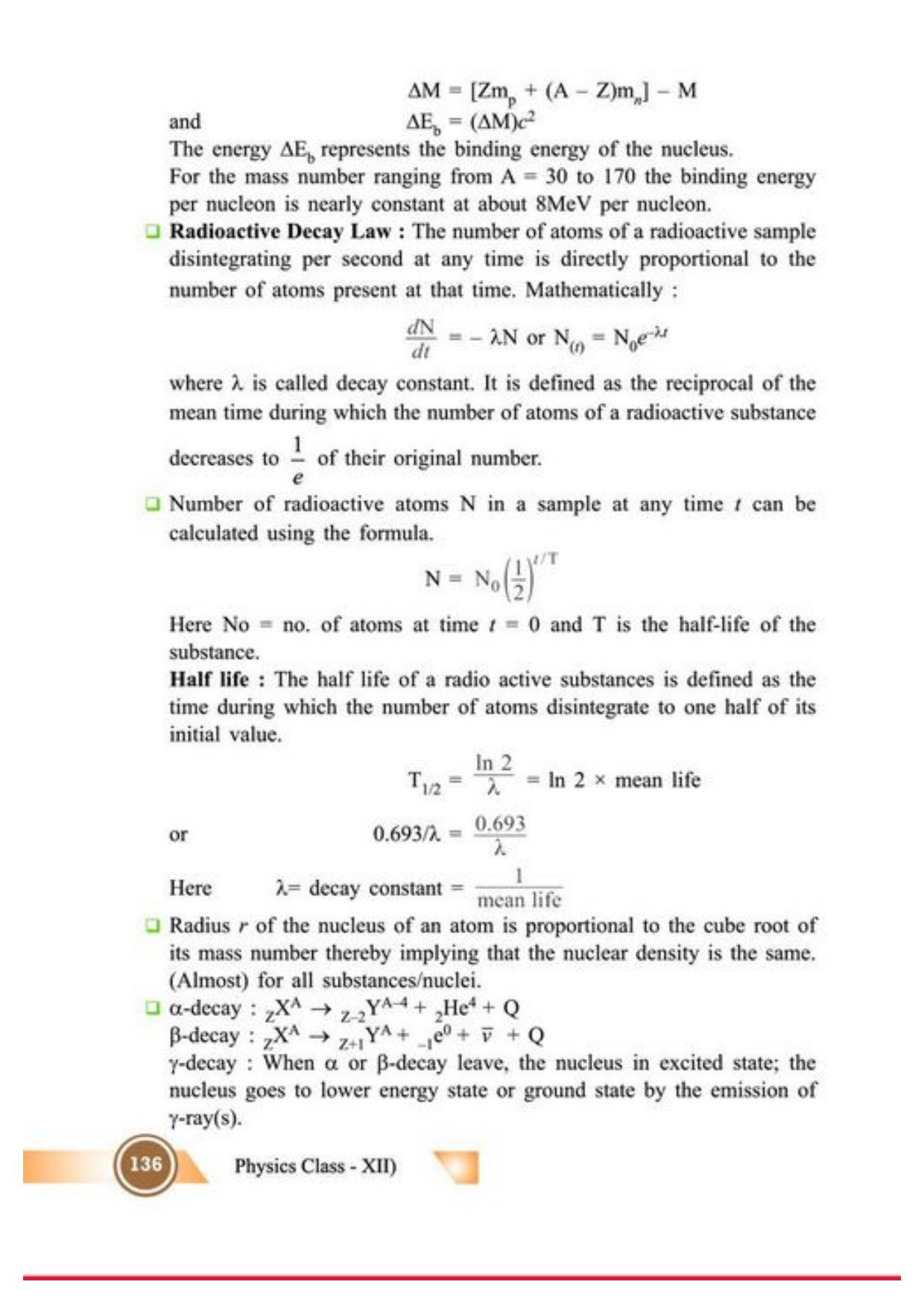 Class 12 Notes, Question & Practice Paper - Physics (Topic 7,8 : Dual Nature of Radiation and Matter and Atoms and Nuclei) - Page 3