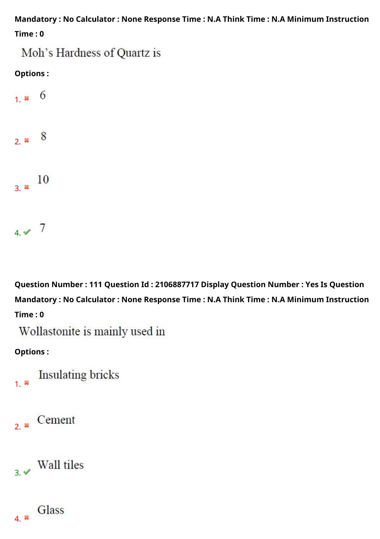 AP ECET 2024 Ceramic Technology 08th May 2024 (Shift 1) Question Paper wth Key - Page 71