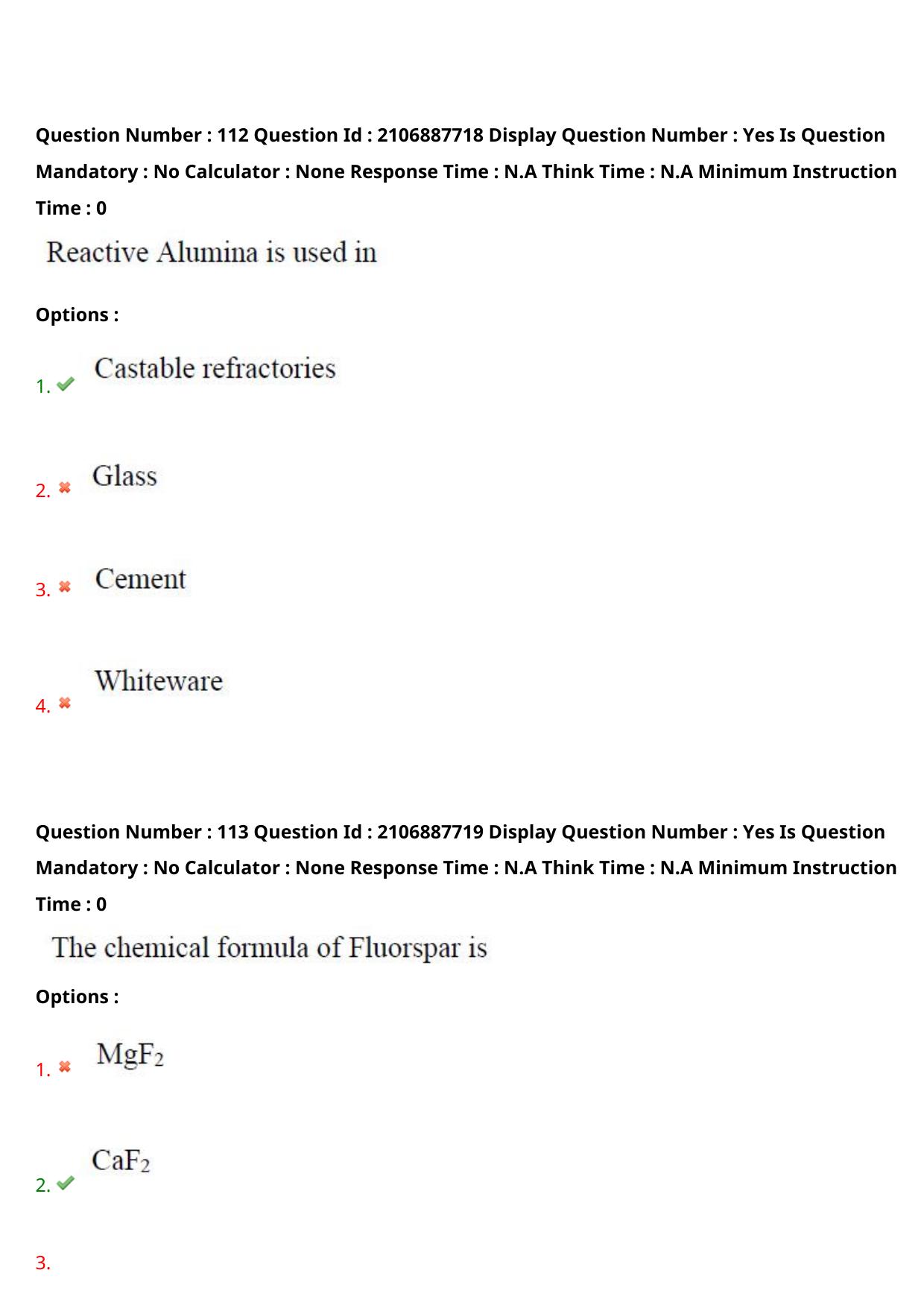 AP ECET 2024 Ceramic Technology 08th May 2024 (Shift 1) Question Paper wth Key - Page 72