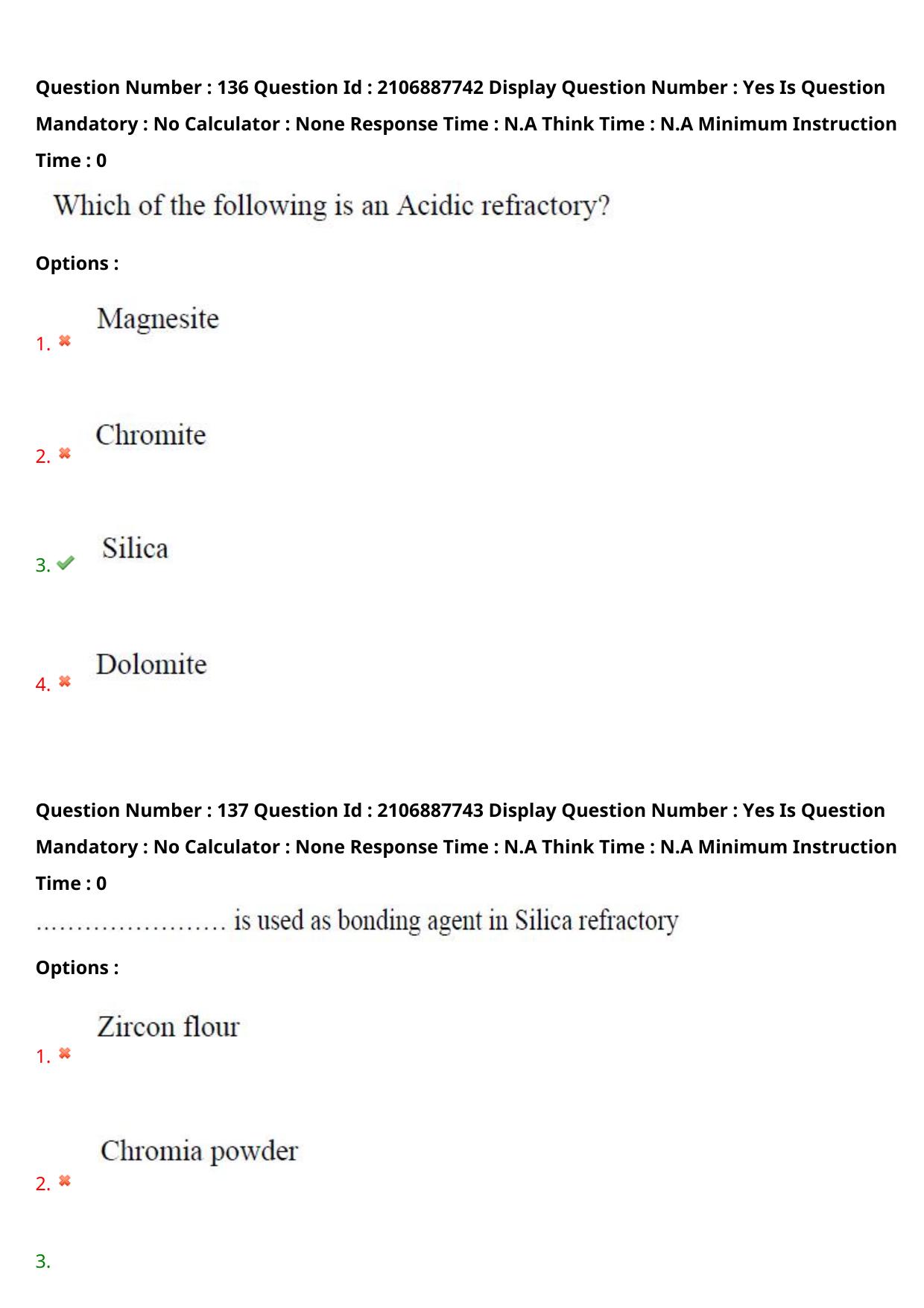 AP ECET 2024 Ceramic Technology 08th May 2024 (Shift 1) Question Paper wth Key - Page 86